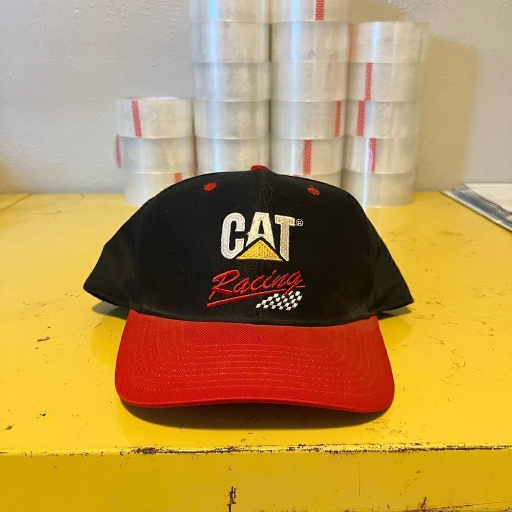 Vintage CAT Racing Hat